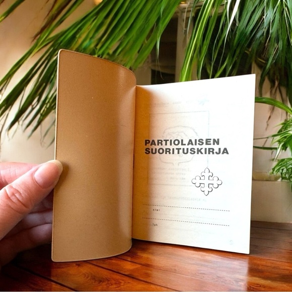 VINTAGE Finnish Scout Achievement Book | PARTIOLAISEN SUORITUSKIRJA - Retro - Picture 6 of 8